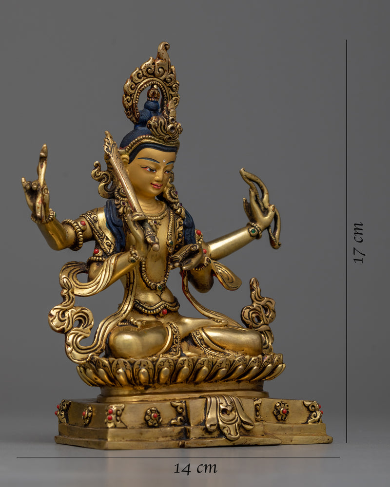 maha manjushri statue 