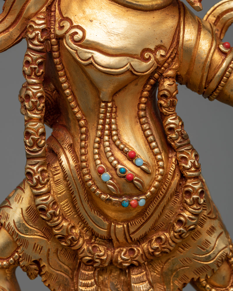 One-eyed-Ekajati Statue | Handmade Deity of The Powerful and Fierce Protectors Of Buddhism