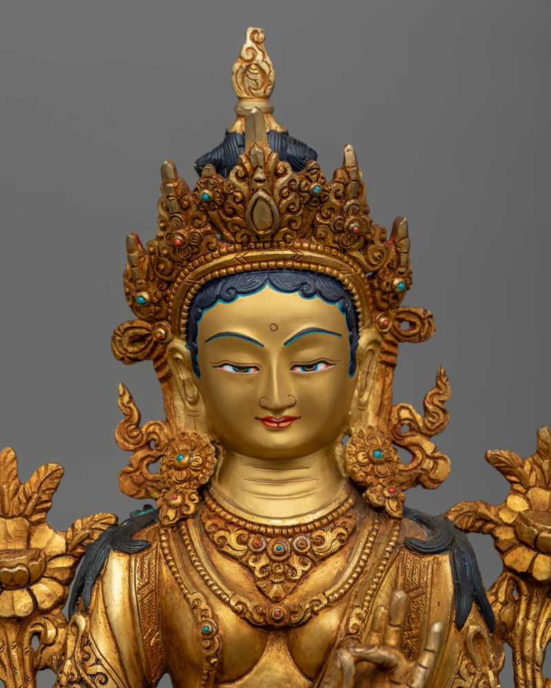 goddess-green-tara-statue