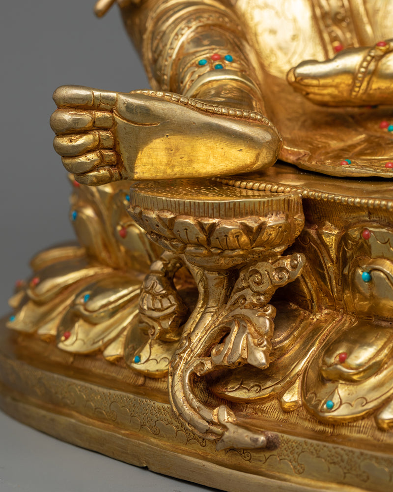 Green Tara Altar Statue | A Symbol of Activity, Abundance, and Compassion