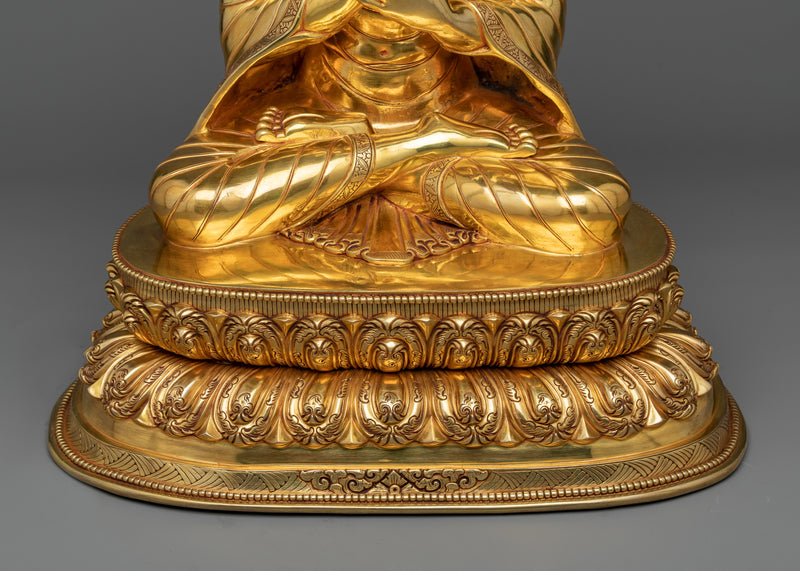 Buddha Vairocana Statue | Luminous Radiance of Cosmic Truth