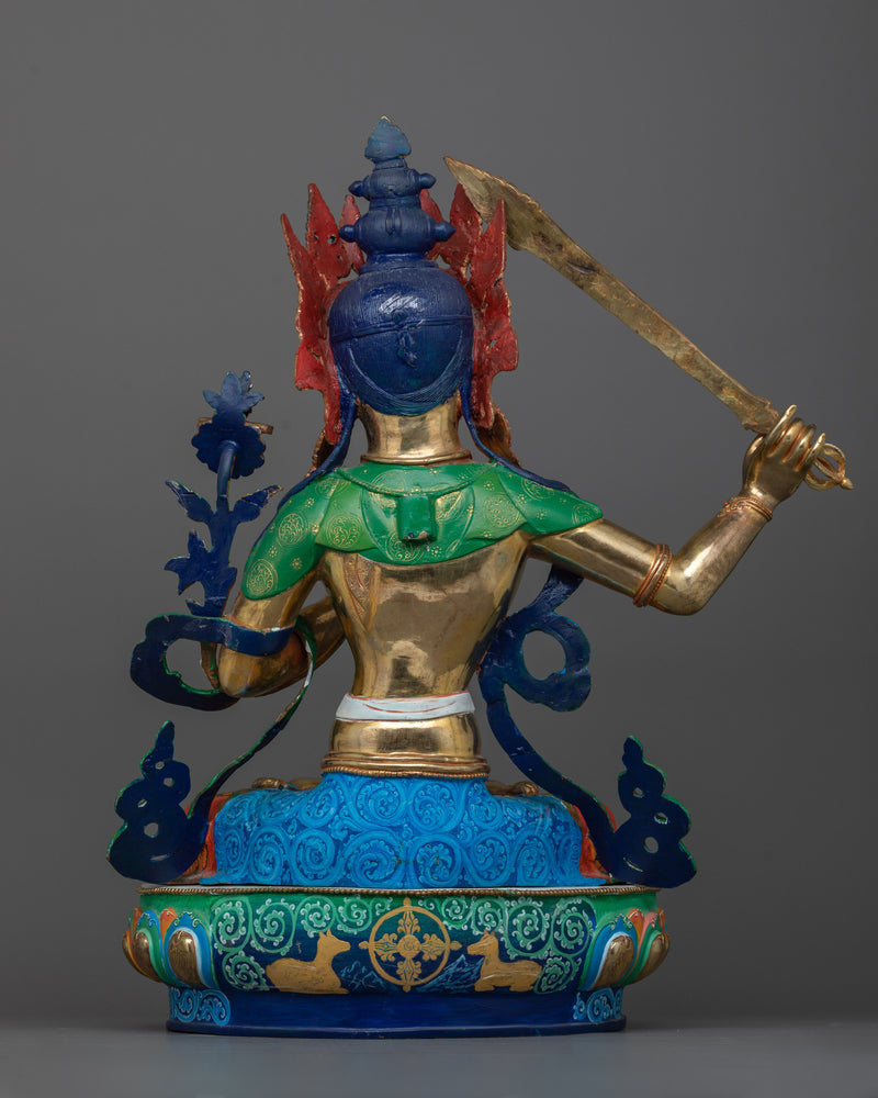 Manjushri Kadampa Statue | The Embodiment of Transcendent Wisdom