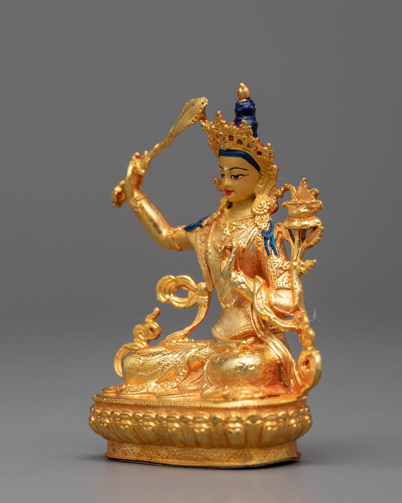 small statue of manjushri