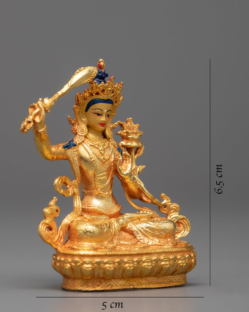 small statue of manjushri