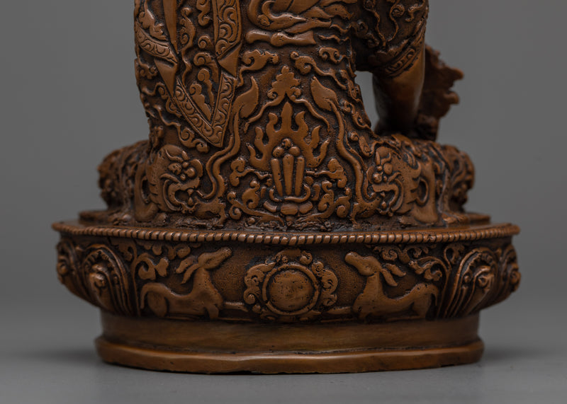 Bhaisajyaguru Statue For Buddhist Altar | Healer of the Cosmos