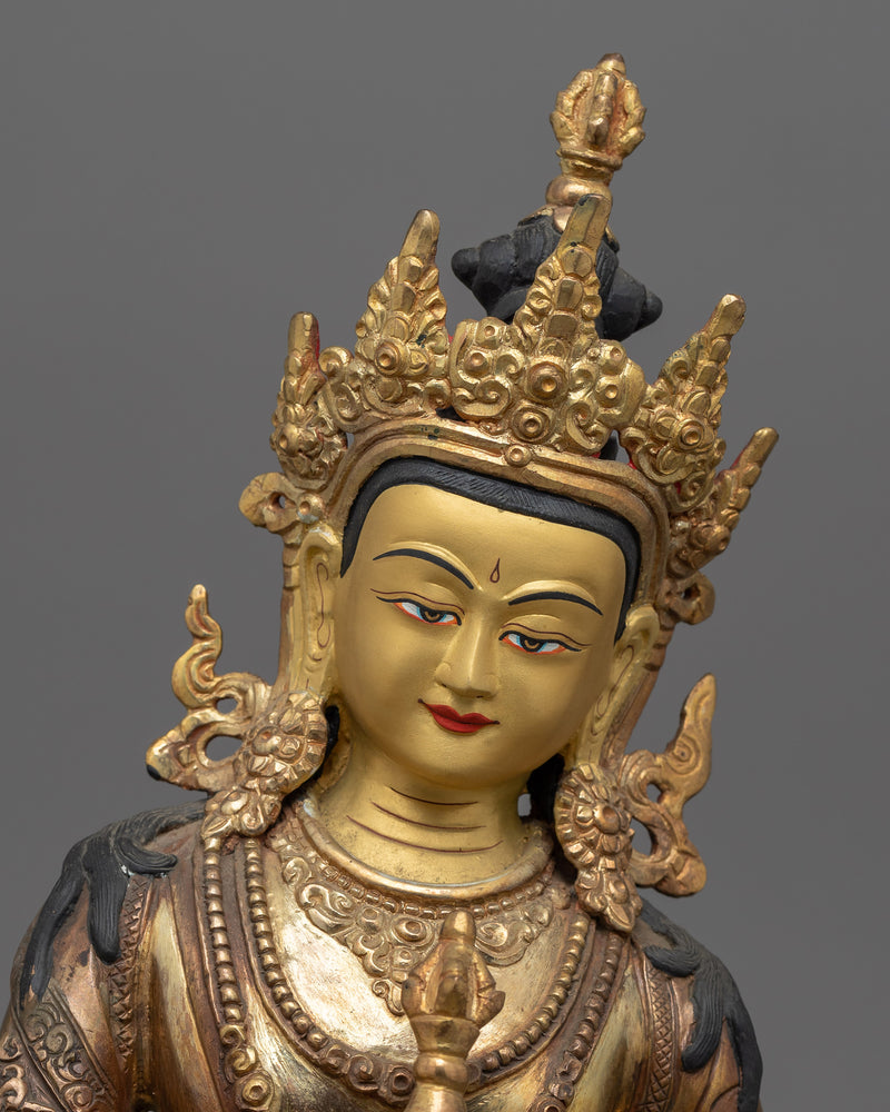 vajrasattva tibetan-mantra statue