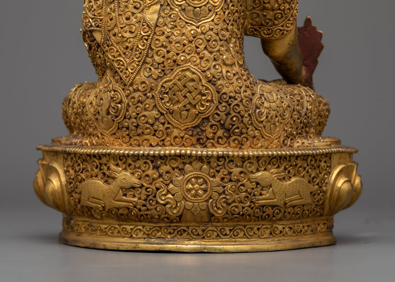 Kadampa Medicine Buddha Statue | A Beacon of Health and Spiritual Enlightenment