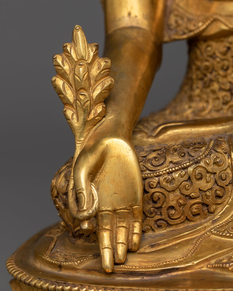 Kadampa Medicine Buddha Statue | A Beacon of Health and Spiritual Enlightenment