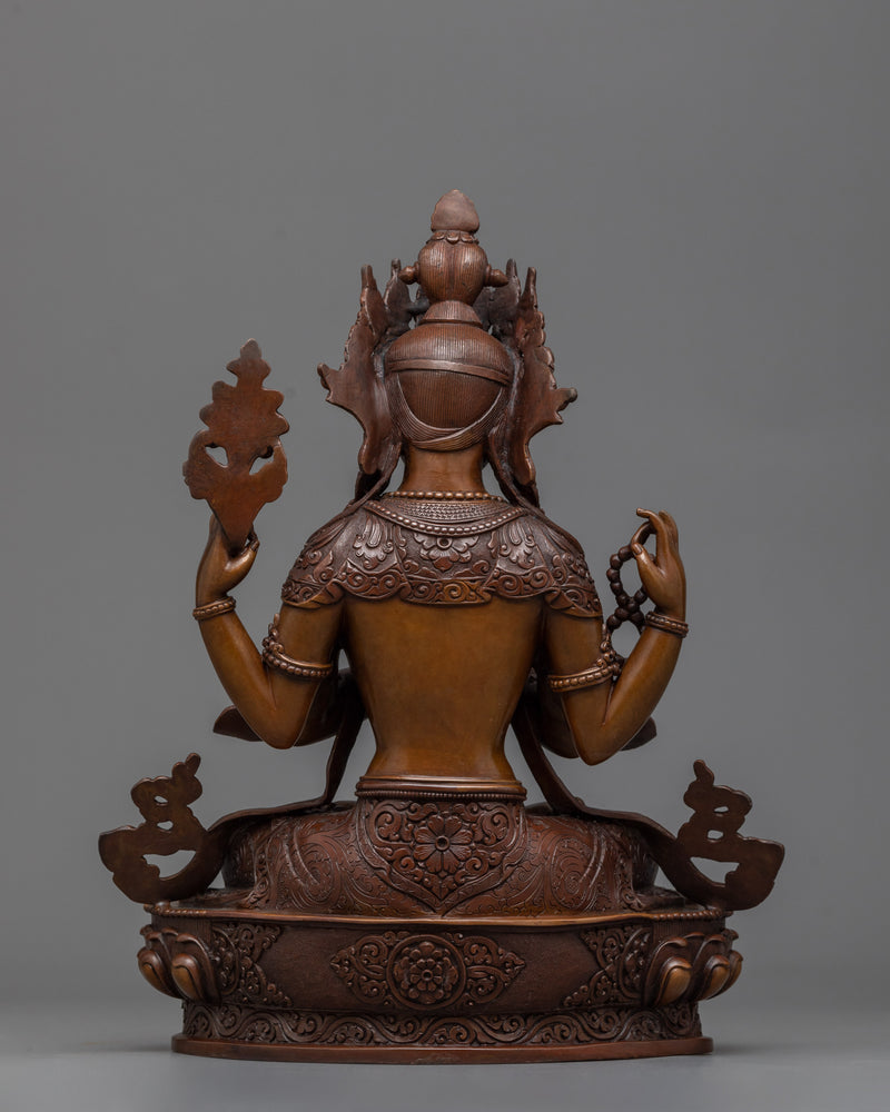 Namo Avalokiteshvara Statue | Himalayan Traditional Artwork