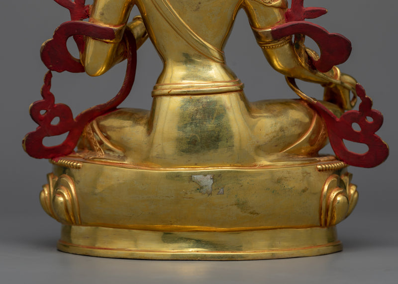 Female Buddhist Goddess Green Tara | Divine Female Buddha Statue