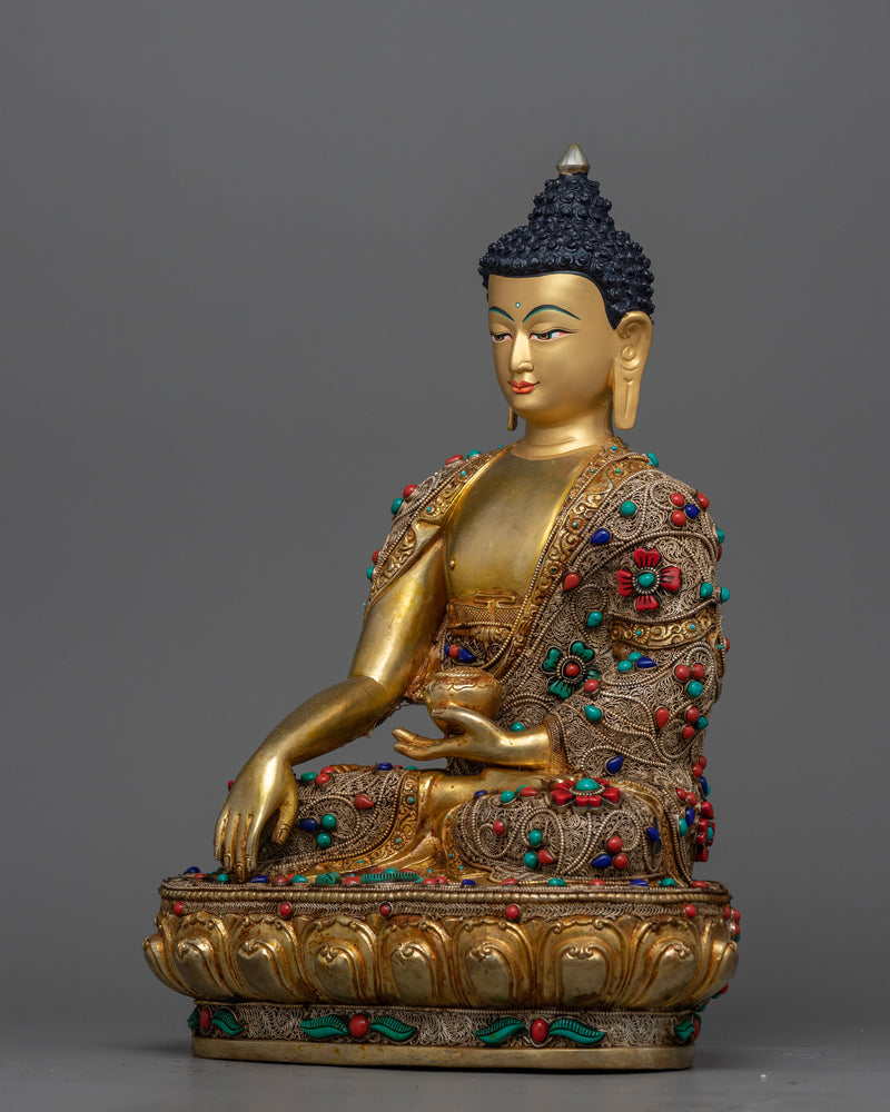 Authentic Buddha Gautama Shakyamuni Statue | Handcrafted Buddha Sculpture