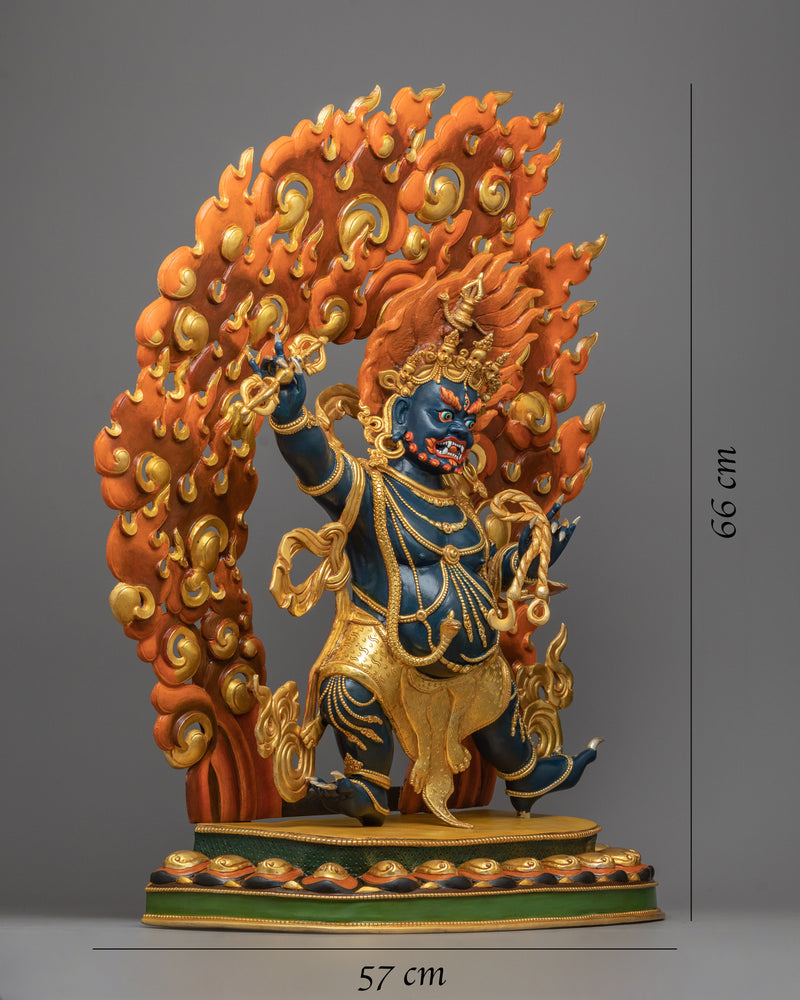 beautiful vajrapani statue