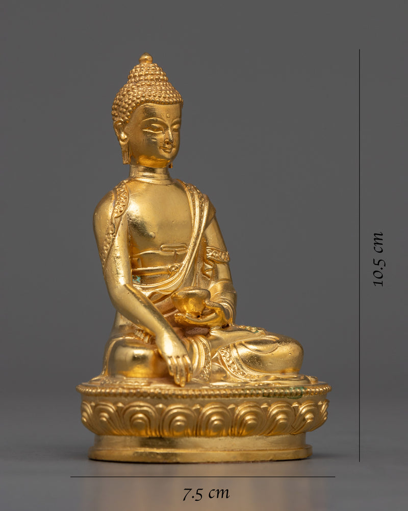 Tiny Shakyamuni Buddha Statue