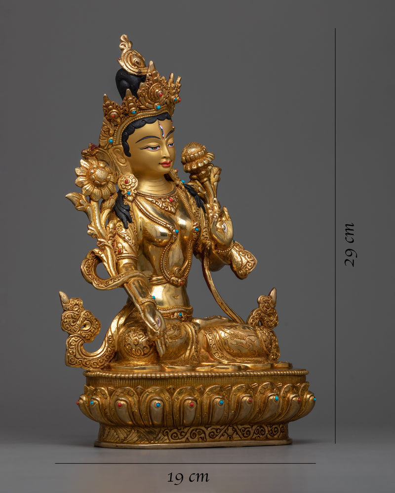 white-tara-goddess-statue-for shrine