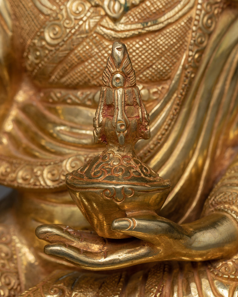 Lotus-Born Padmasambhava Statue | Embodiment of Spiritual Power