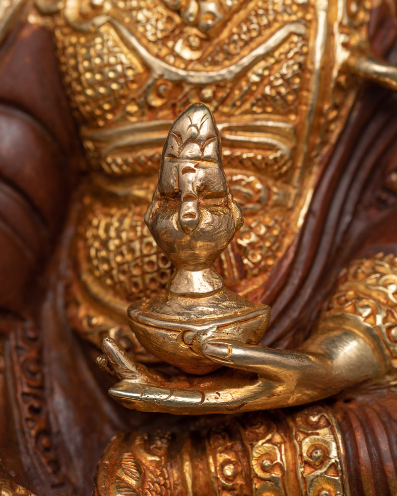 Lotus-Born Master Sculpture | A Beacon of Tantric Wisdom