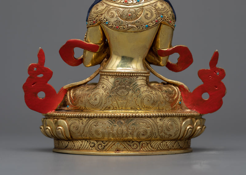 Adi-Buddha Vajradhara Statue | 24K Gold Gilded Essence of Unity