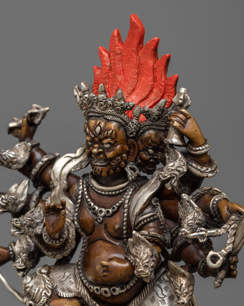 Ucchusma Sculpture in Silver | A Potent Symbol of Purification