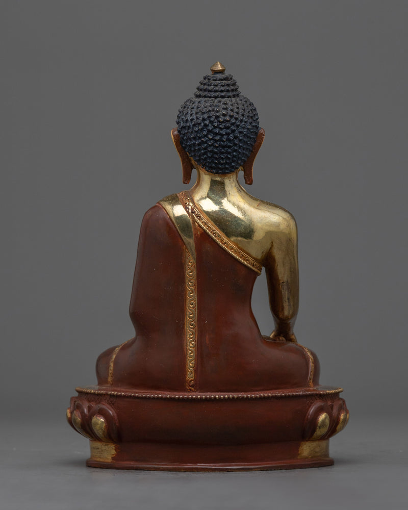 The Buddha Shakyamuni: Icon of Enlightenment | 24K Gold Gilded Statue