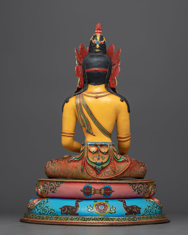 Crown Buddha Shakyamuni Sculpture | The Sovereign of Enlightenment