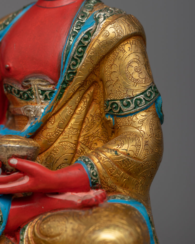 Red Amitabha Buddha Statue | The Infinite Light Buddha