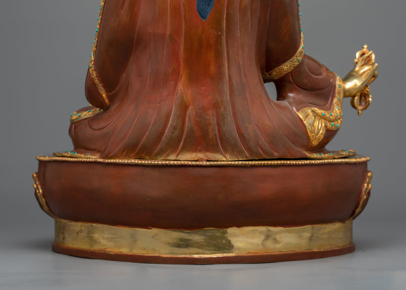 Guru Padmakara in Gold Gilded Splendor | Eternal Wisdom of Padmasambhava