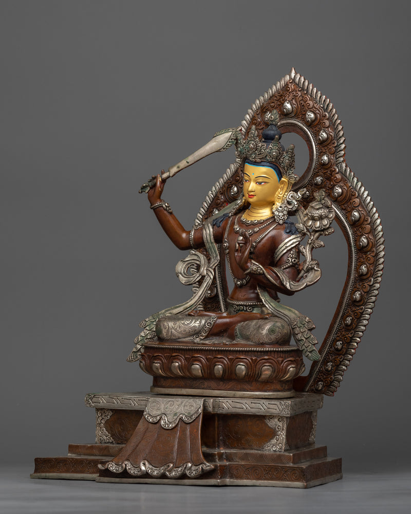 manjushri-on grand throne