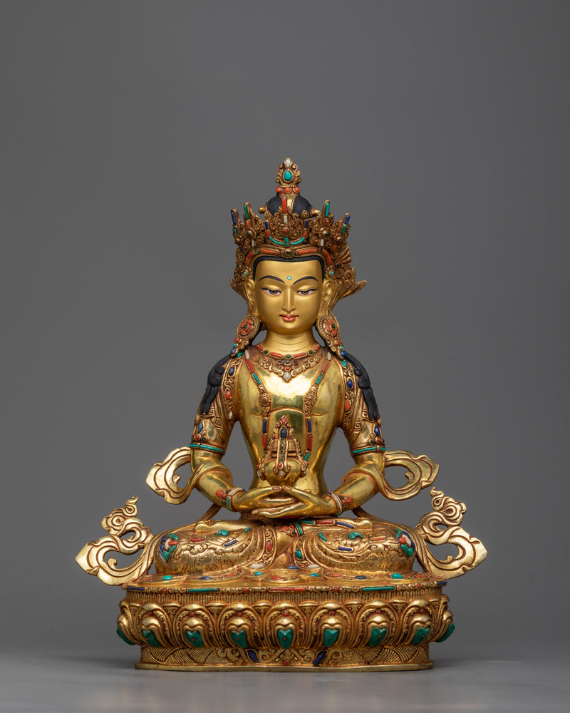 Five Bodhisattva Set: Chenrezig, Vajrasattva, Manjushri, Green Tara, Amitayus | Himalayan Artwork