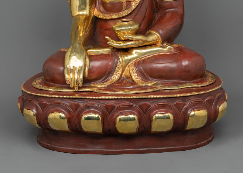Shakyamuni Buddha Hand-Crafted Sculpture | Himalayan Art