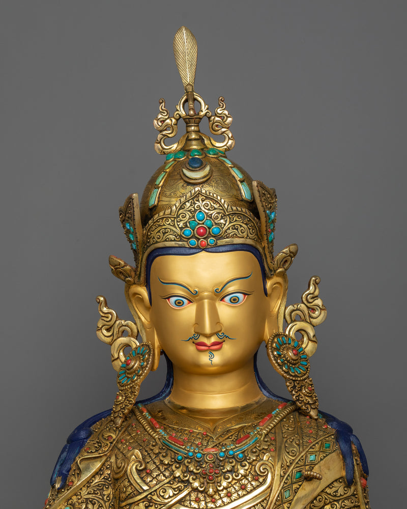 guru-rinpoche-with-two consorts