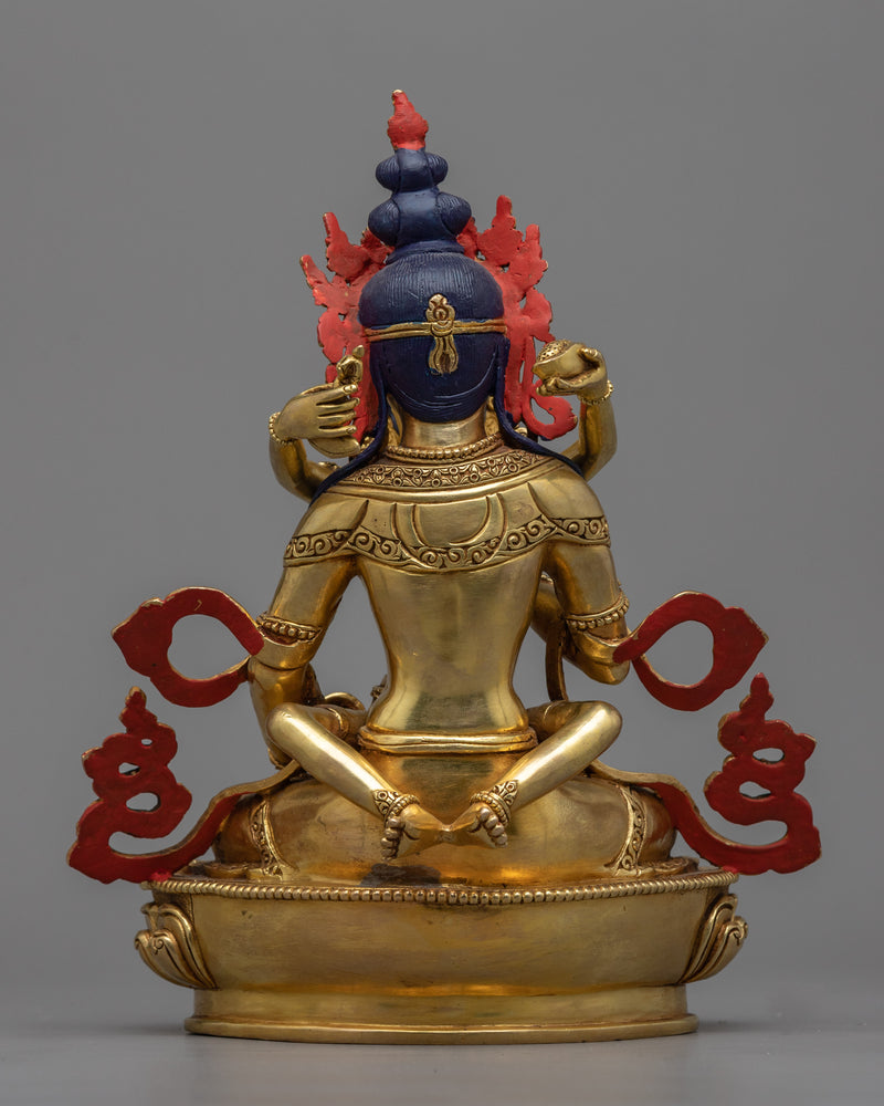 Vajrasattva Yab-Yum Statue | Divine Union Embodied