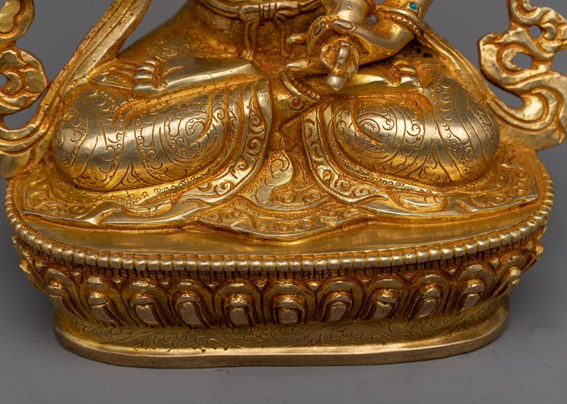 Serene Vajrasattva Sculpture for Buddhist Shrine | Pinnacle of Purification