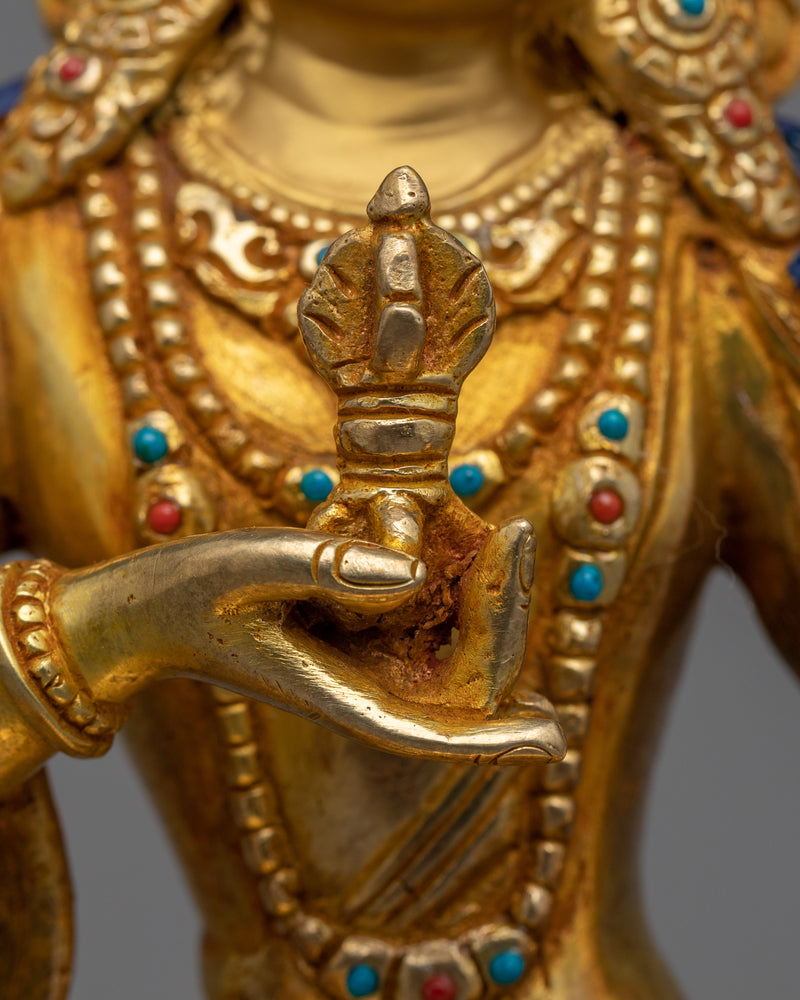 Serene Vajrasattva Sculpture for Buddhist Shrine | Pinnacle of Purification