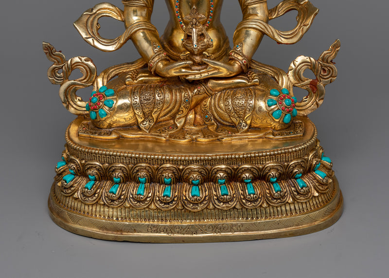 Longevity Bodhisattva Amitayus Statue | Emblem of Infinite Life