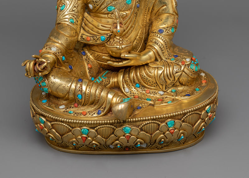 Pema Gyalpo Guru Rinpoche Statue | Manifestation of Divine Spiritual Wisdom