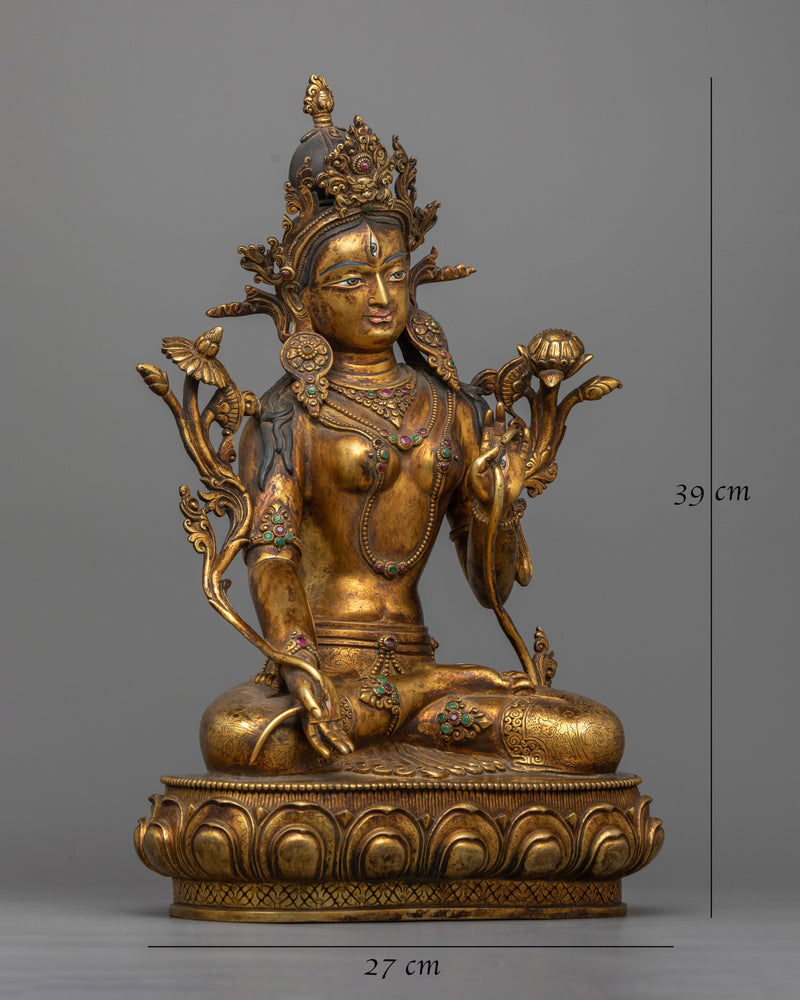 Goddess White Tara Statue | Gateway to Serenity and Healing