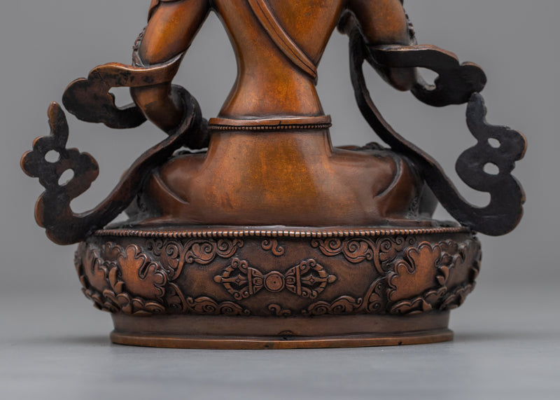 Handcrafted Vajrasattva Statue | Radiating Spiritual Purity and Enlightenment