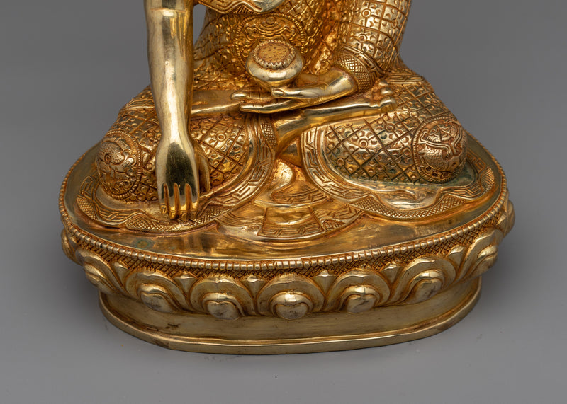 The Enlightened Presence of Shakyamuni Budha sculpture | A Symbol of Spiritual Awakening