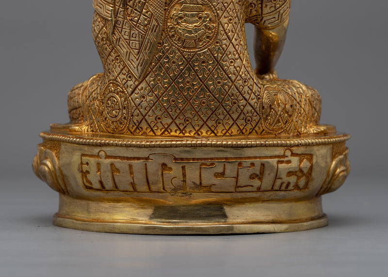 The Enlightened Presence of Shakyamuni Budha sculpture | A Symbol of Spiritual Awakening