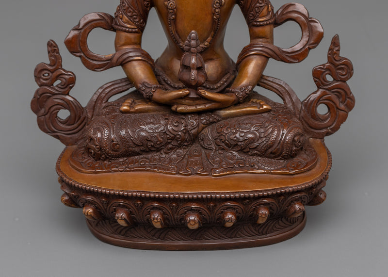 Longevity Buddhah Amitayus Statue | Embrace Spiritual Vitality and Eternal Wisdom