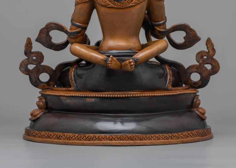 Purify Vajrasattva with Consort Statue | Embodying Spiritual Union Harmony