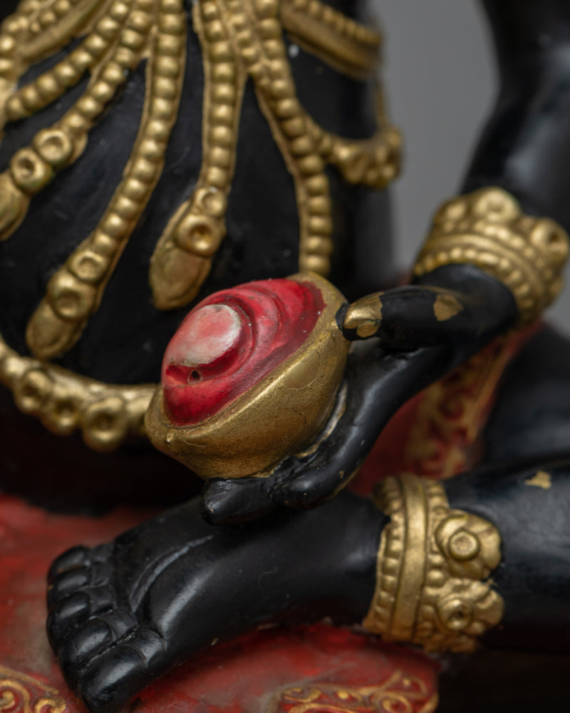 Fierce Brahmanrupa Mahakala Statue | Authentic Nepalese Craft