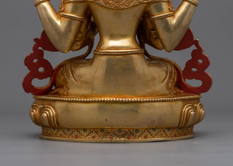 Kind Deity Chenrezig Statue | Embodiment of Compassion