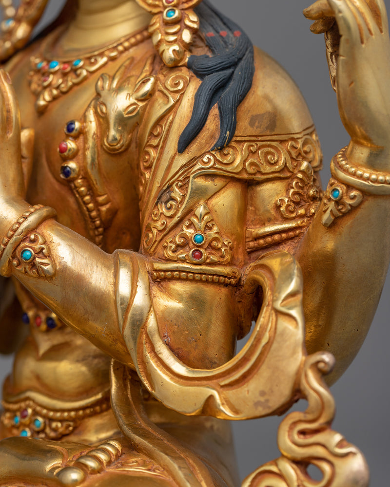 Kind Deity Chenrezig Statue | Embodiment of Compassion