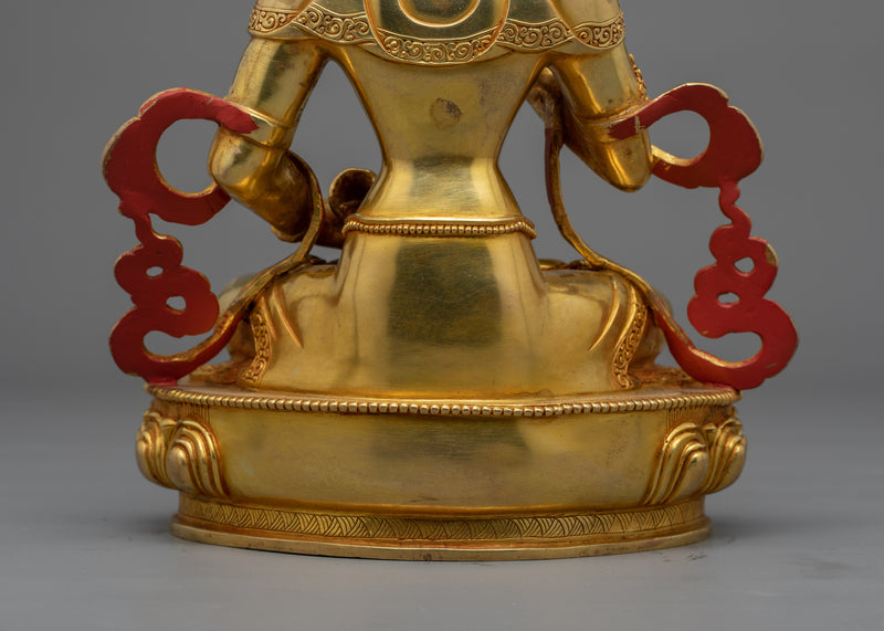 Vajrasattva Purity Deity Statue | Embodiment of Spiritual Cleansing