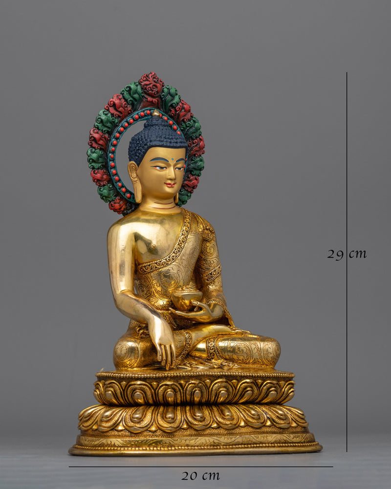 Enlighten Shakyamuni Budha Statue | Divine Masterpiece of Spiritual Enlightenment