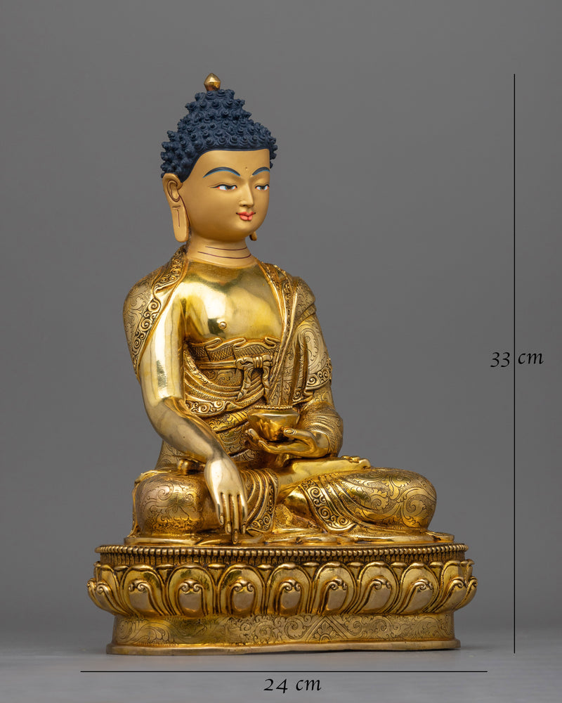 Enlighten Figurine Shakyamuni Buddha | Radiant Symbol of Enlightenment