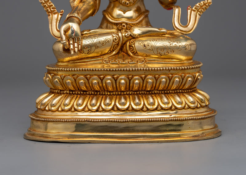 Diva White Tara Statue | Embodying Serenity and Compassion