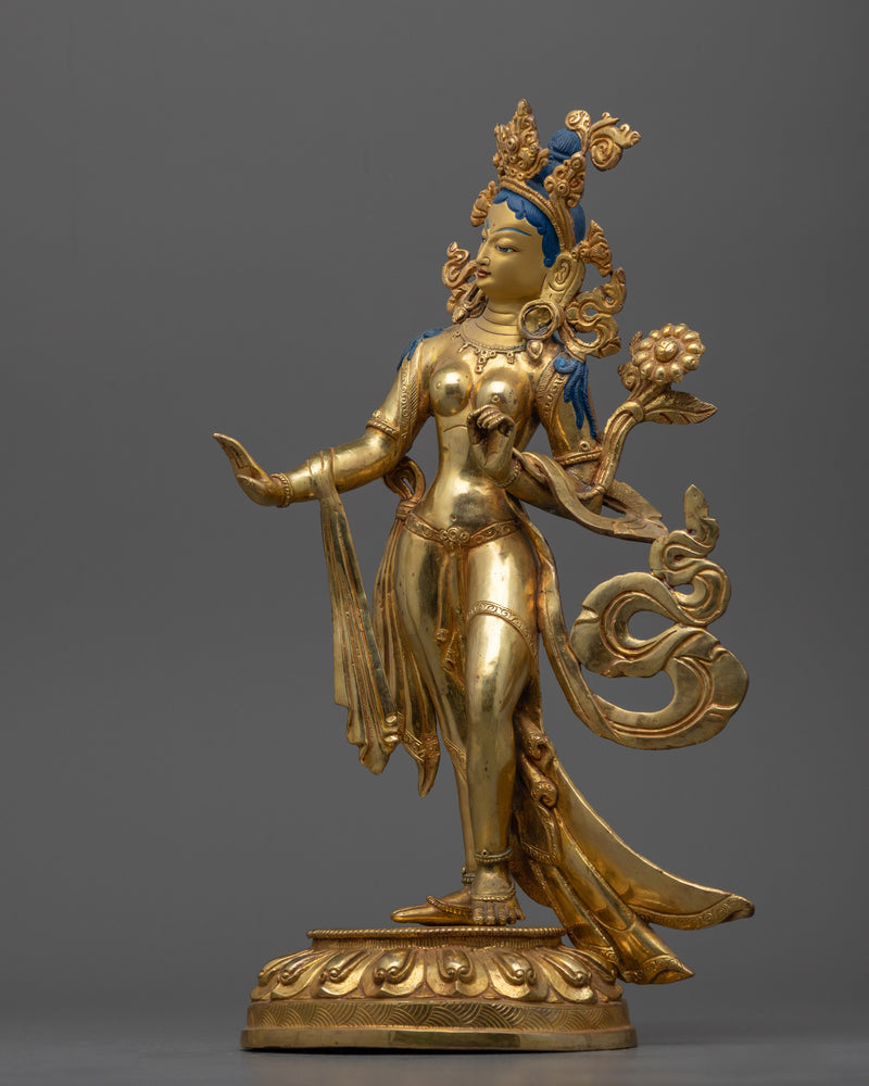 white-tara-standing-figurine