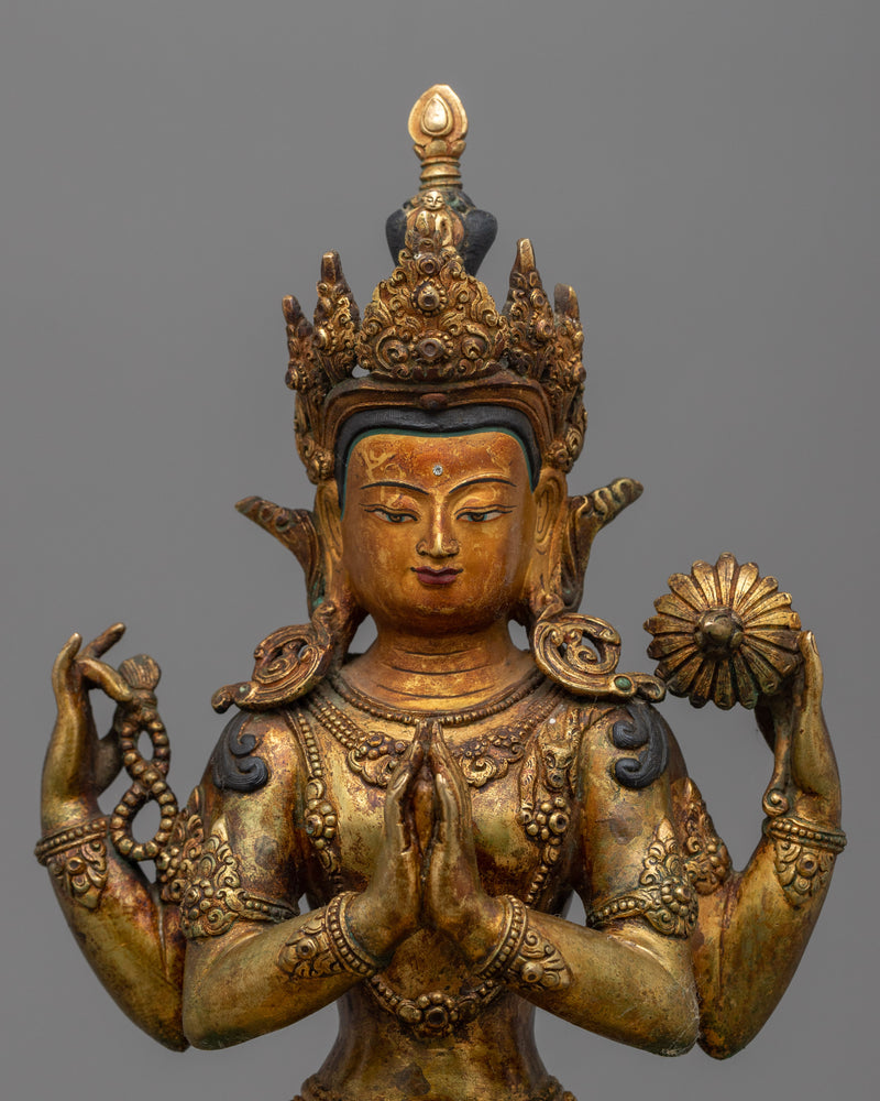 chenrezig-antique-figurine